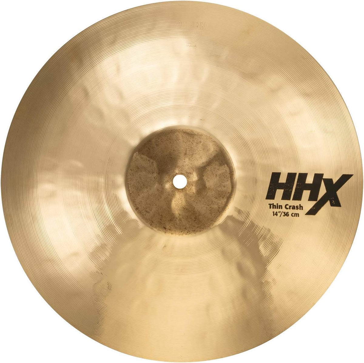 Sabian HHX 14 Inch Thin Crash Cymbal l Brilliant Finish l B20 Bronze Alloy l 80% Copper - 20% Tin l Made in Canada l Model 11406XTB