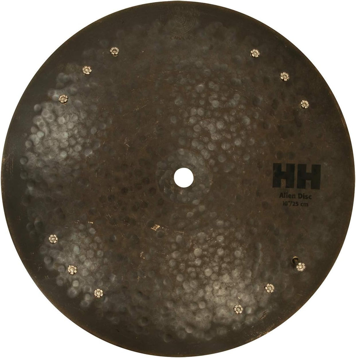 Sabian HH 10 Inch Alien Disc l B20 Bronze Alloy l 80% Copper - 20% Tin l Made in Canada l Model 11059CAL