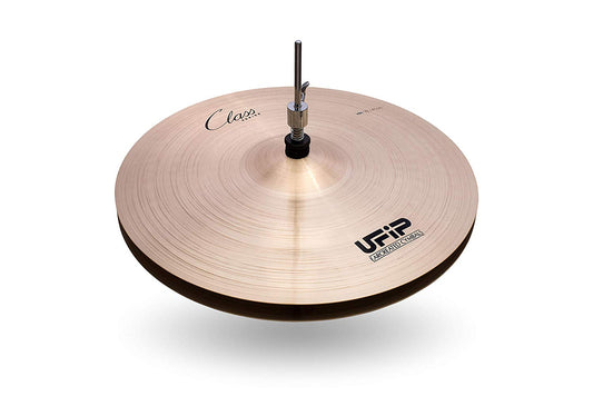 Ufip CS-16LHH Class Series 16 Inch Light Hi Hat Cymbals l B20 Bronze Alloy l Hand-Crafted in Italy Since 1931 utilizing our Exclusive Rotocasting Process
