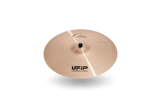 Ufip CS-18M Class Series 18 Inch Medium Crash Cymbal l B20 Bronze Alloy l Hand-Crafted in Italy Since 1931 utilizing our Exclusive Rotocasting Process