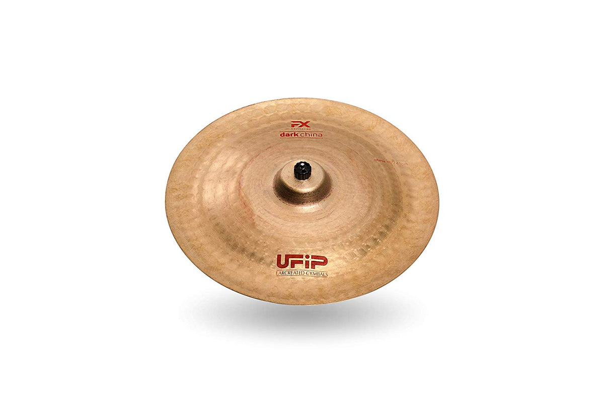 Ufip FX-16DCH FX Series 16 Inch Dark China Cymbal l B20 Alloy Bronze l Hand-Crafted in Italy Since 1931 utilizing our Exclusive Rotocasting Process