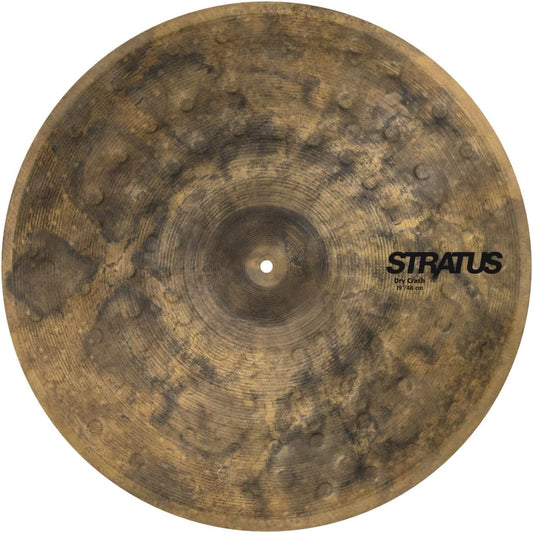 Sabian Stratus 19 Inch Dry Crash Cymbal l B20 Bronze Alloy l 80% Copper - 20% Tin l Made in Canada l Model SD1906