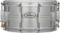 Pearl DuoLuxe Chrome over Brass 14 Inch x 6.5 Inch Snare Drum with Nicotine White Marine Inlays - Model DUX1465BR