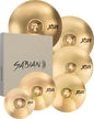 Sabian XSR Super Set W/10 Inch & 18 Inch l B20 Bronze Alloy l 80% Copper - 20% Tin l Made in Canada l Model XSR5007SB