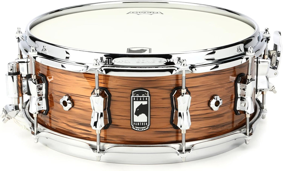 Mapex Black Panther Scorpion 14 Inch x 5.5 Inch Snare Drum l Red Sand Strata Finish l Model BPNMH4550CNX