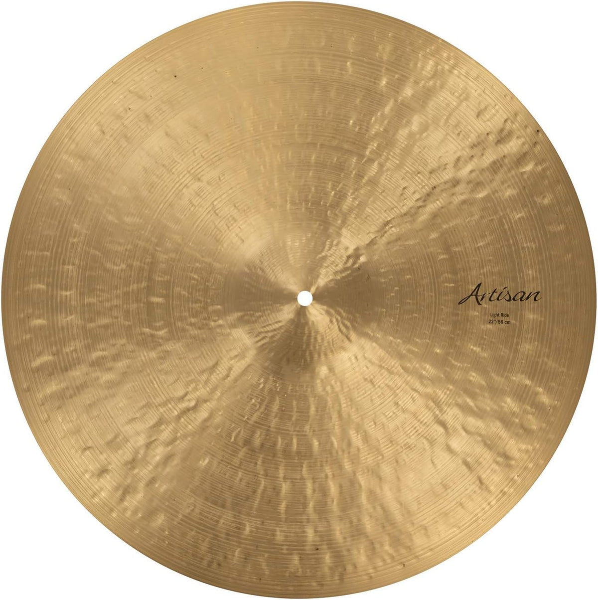 Sabian Artisan 22 Inch Light Ride Cymbal l B20 Bronze Alloy l 80% Copper - 20% Tin l Made in Canada l Model A2210