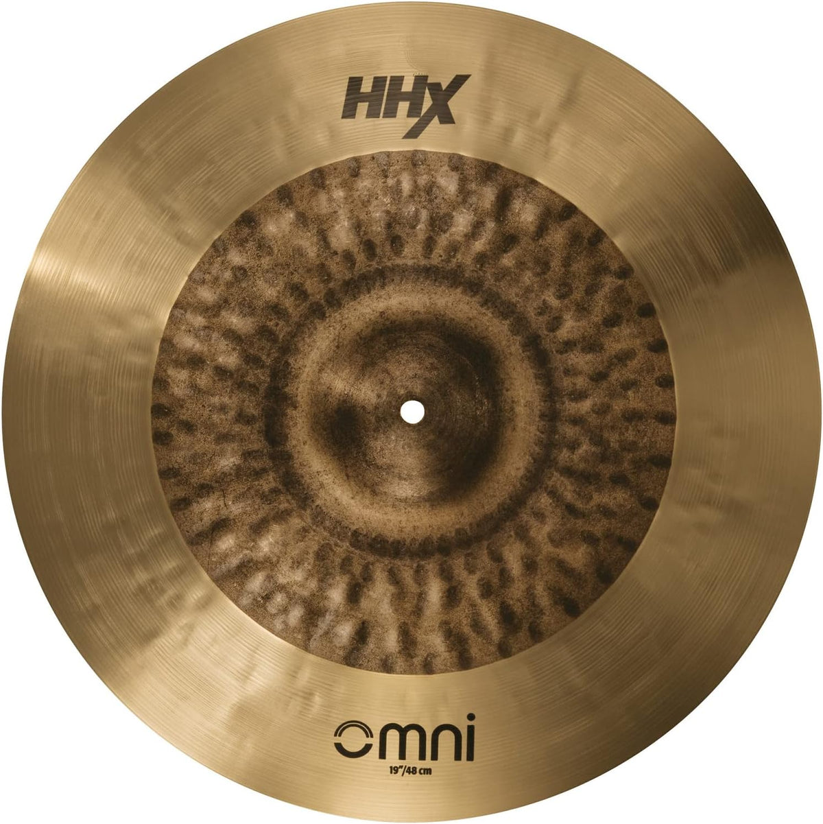 Sabian HHX 19 Inch Omni Crash/Ride Cymbal l B20 Bronze Alloy l 80% Copper - 20% Tin l Made in Canada l Model 119OMX