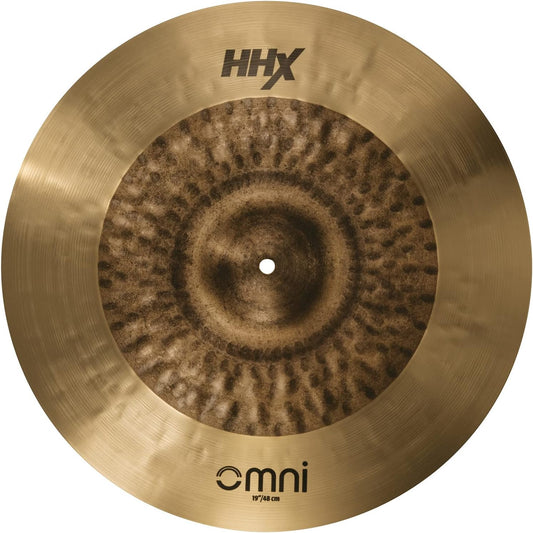 Sabian HHX 19 Inch Omni Crash/Ride Cymbal l B20 Bronze Alloy l 80% Copper - 20% Tin l Made in Canada l Model 119OMX