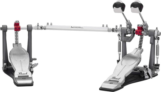 PEARL Eliminator Solo: Red Cam Double Bass Drum Kick Pedal (P1032R)