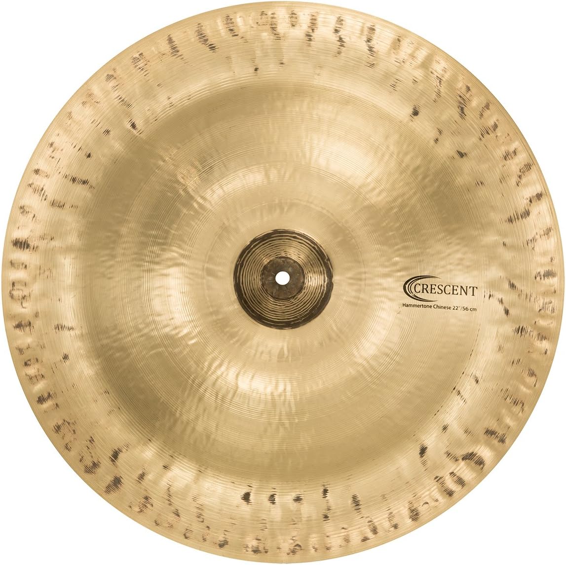 Sabian HH 22 Inch Hammertone Chinese Cymbal l B20 Bronze Alloy l 80% Copper - 20% Tin l Made in Canada l Model H22CH