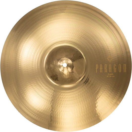 Sabian Paragon 18 Inch Crash Cymbal l Brilliant Finish l B20 Bronze Alloy l 80% Copper - 20% Tin l Made in Canada l Model NP1808B