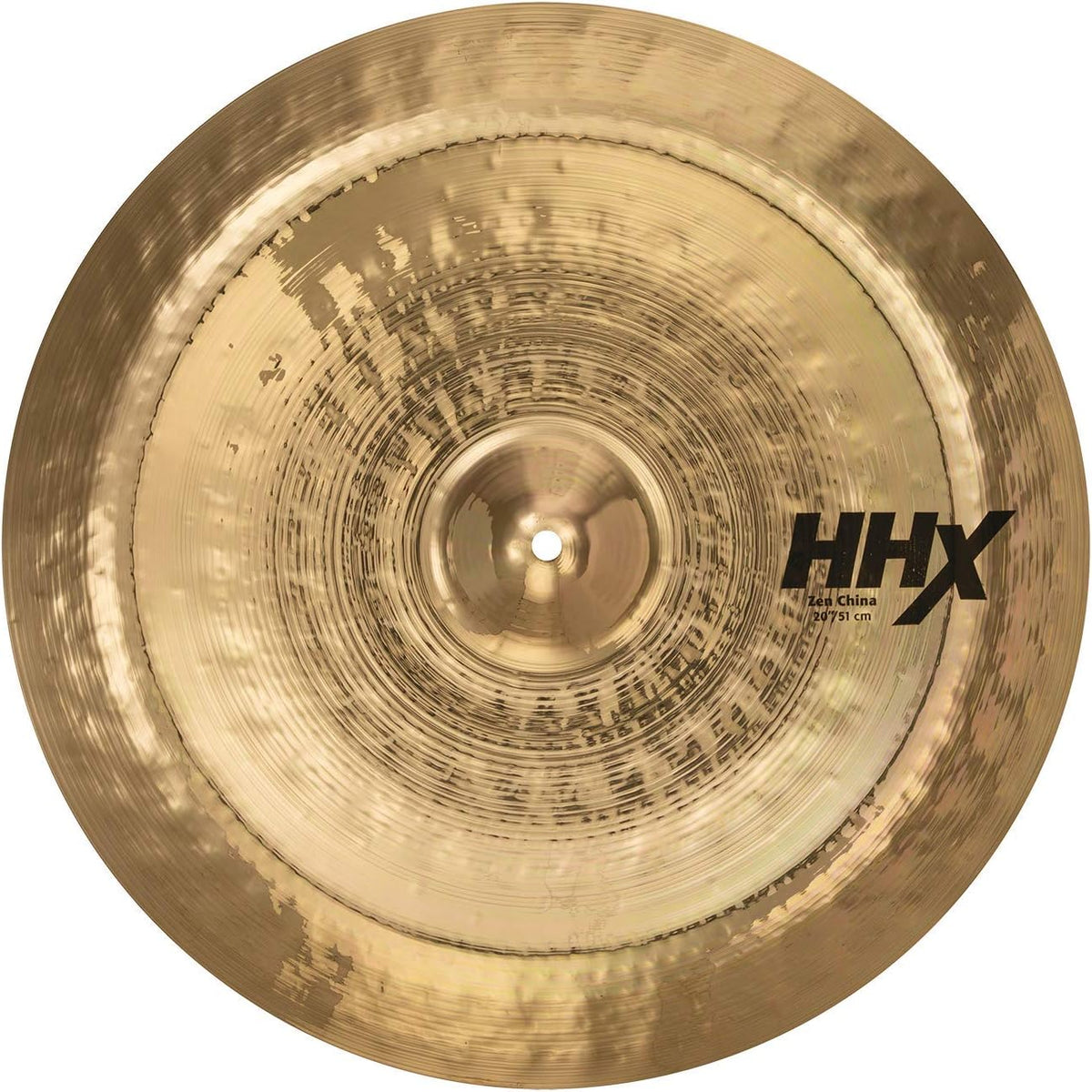 Sabian HHX 20 Inch Zen China Cymbal l Brilliant Finish l B20 Bronze Alloy l 80% Copper - 20% Tin l Made in Canada l Model 12016XBZ