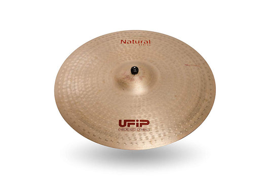Ufip NS-21MR Natural Series 21 Inch Medium Ride Cymbal l B20 Bronze Alloy l Hand-Crafted in Italy Since 1931 utilizing our Exclusive Rotocasting Process l Designed for Jazz, R&B, Fusion & Blues