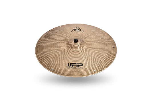 Ufip EST-21RSZ Est. 1931 Series 21 Inch Sizzle Ride Cymbal l B20 Bronze Alloy l Hand-Crafted in Italy Since 1931 utilizing our Exclusive Rotocasting Process l Designed for Jazz, Big Band, Funk & Pop