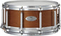 Pearl Free Floating 14 Inch x 6.5 Inch Maple/Mahogany Snare Drum - Satin Mahogany Finish - Model FTMMH1465322