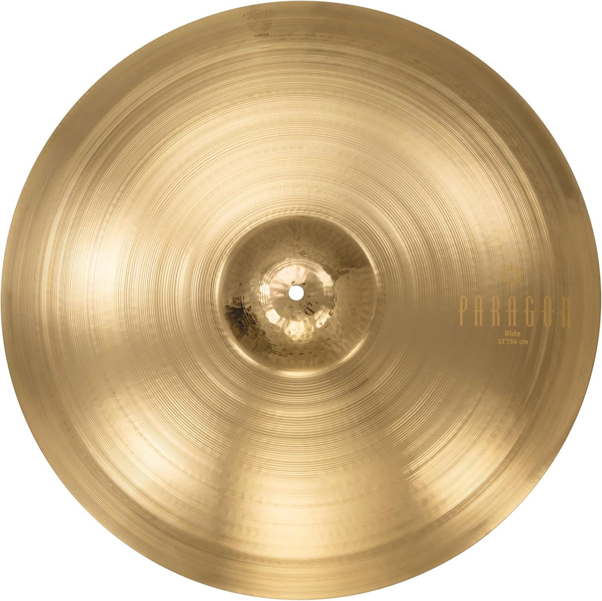 Sabian Paragon 22 Inch Ride Cymbal l Brilliant Finish l B20 Bronze Alloy l 80% Copper - 20% Tin l Made in Canada l Model NP2214B