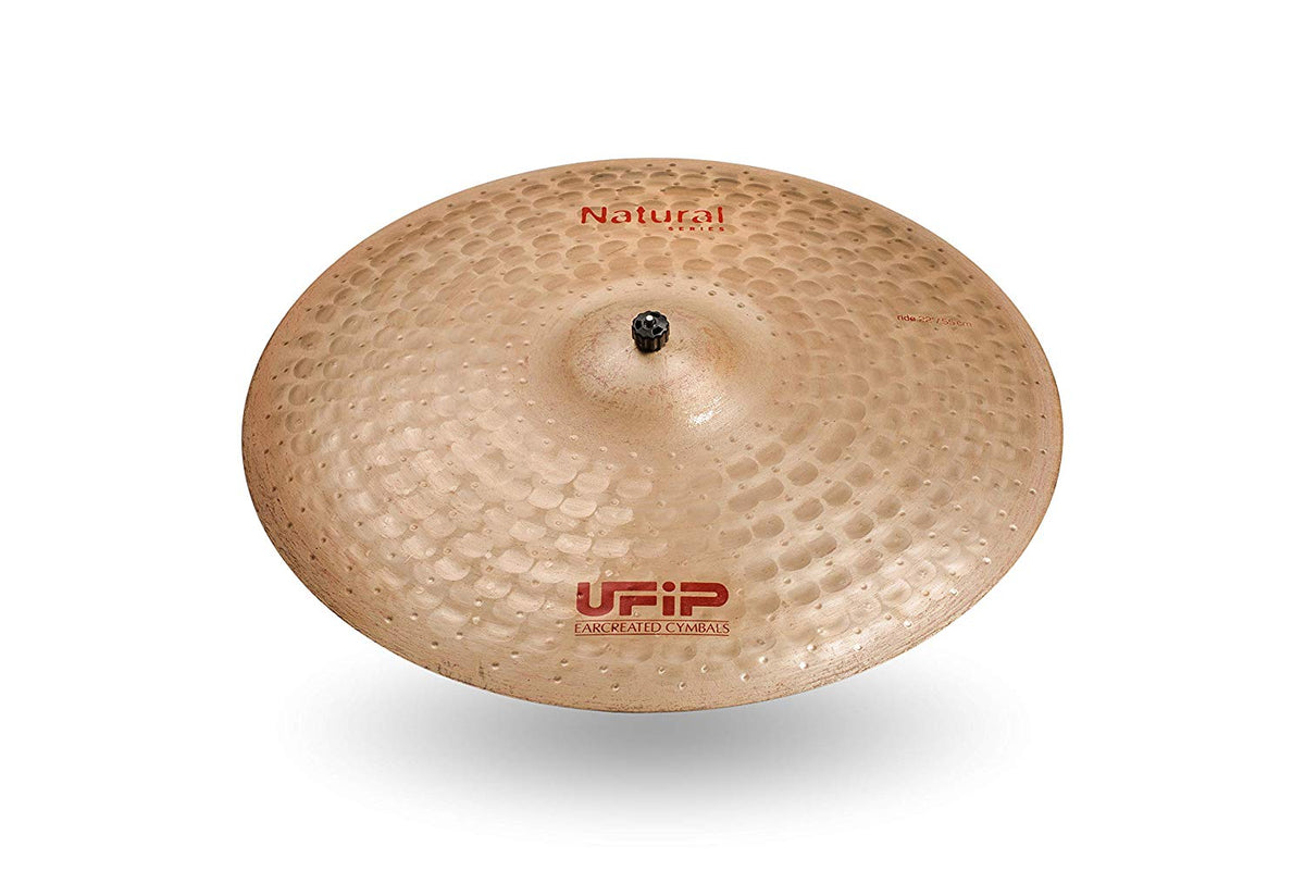 Ufip NS-22LR Natural Series 22 Inch Light Ride Cymbal l B20 Bronze Alloy l Hand-Crafted in Italy Since 1931 utilizing our Exclusive Rotocasting Process l Designed for Jazz, R&B, Fusion & Blues