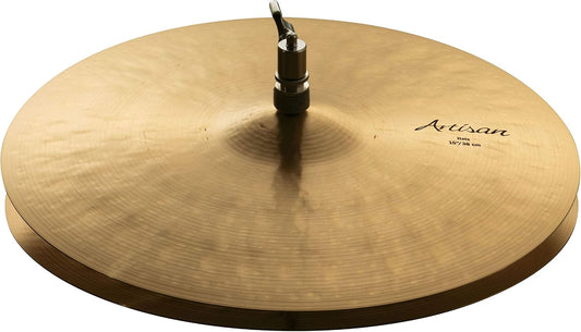 Sabian Artisan 15 Inch Hi Hat Cymbals l B20 Bronze Alloy l 80% Copper - 20% Tin l Made in Canada l Model A1502