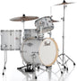 Pearl Midtown 4-Pc. Complete Drum Set with Hardware (Cymbals not included), Pure White, (MT564/C33)