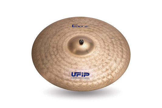 Ufip BI-22MR Bionic Series 22 Inch Medium Ride Cymbal l B20 Bronze Alloy l Hand-Crafted in Italy Since 1931 utilizing our Exclusive Rotocasting Process