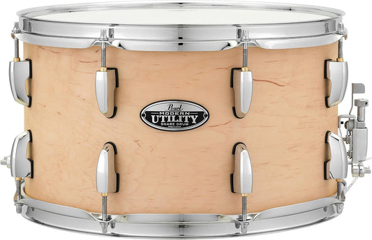 Pearl MUS1480M224 Modern Utility 14"x8" Maple Snare Drum, Matte Natural