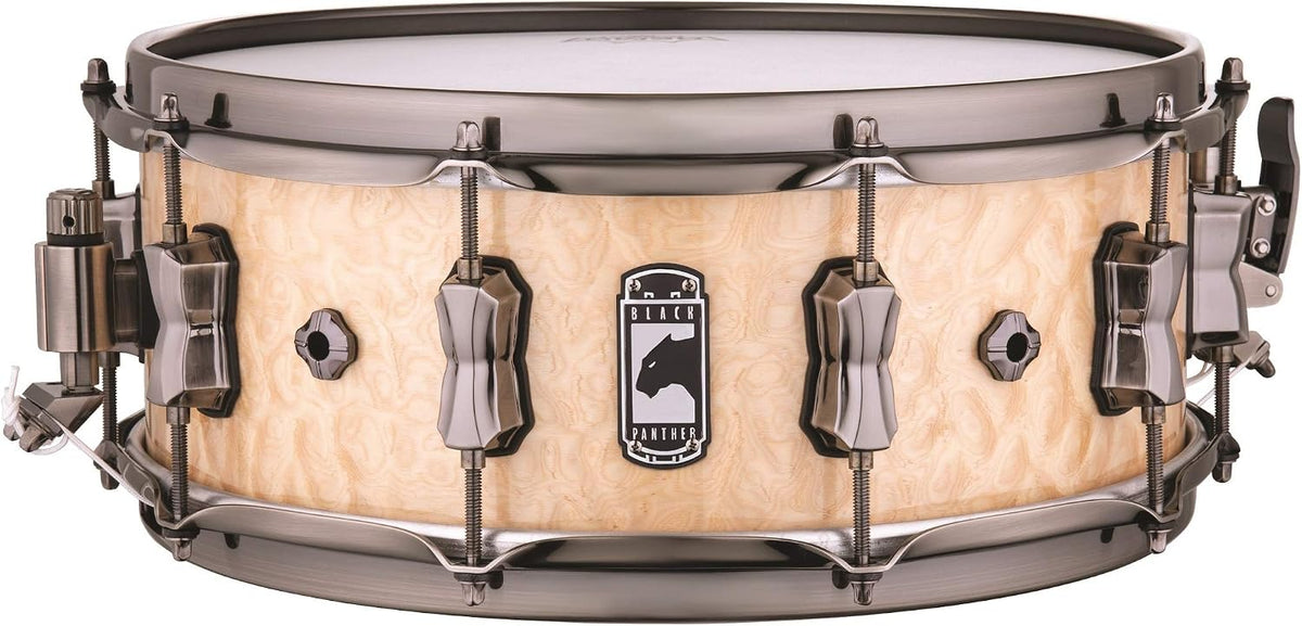 Mapex Black Panther Pegasus 14 Inch x 5.5 Inch Snare Drum l Natural Maple Burl Finish l Model BPNMW4550LXN
