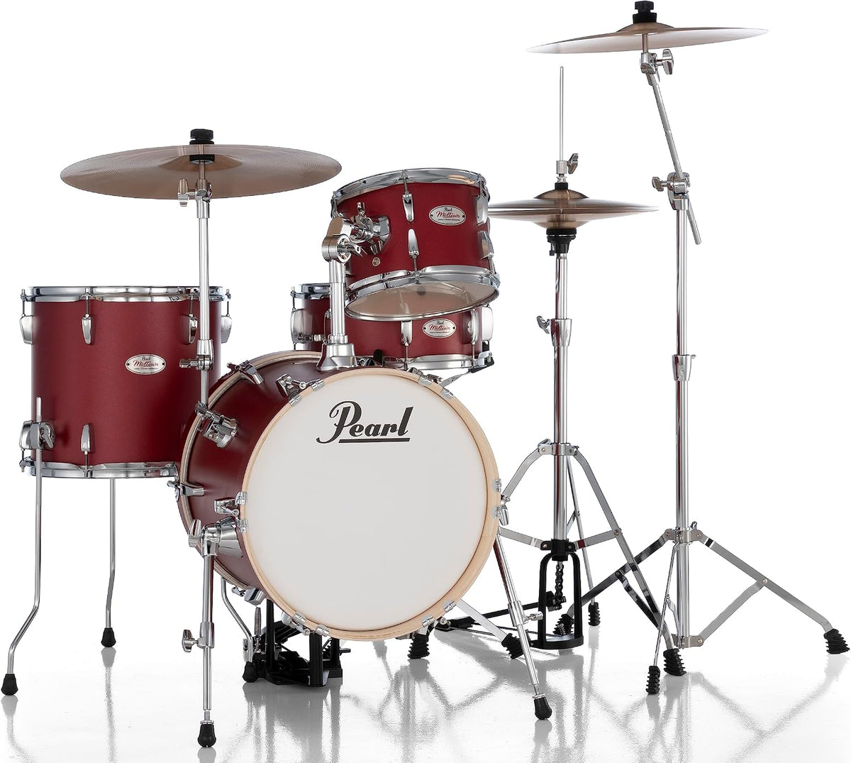 Pearl Midtown 4-Pc. Complete with Hardware, Matte Red, (MT564/C747)