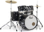 Pearl Roadshow Drum Set 5-Piece Complete Kit with Cymbals and Stands, Jet Black (RS505C/C31)