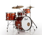 Pearl Roadshow RS584C/C 4-piece Complete Drum Set with Cymbals - Burnt Orange