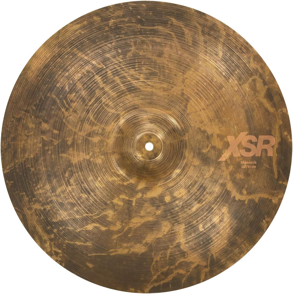 Sabian XSR 20 Inch Monarch Ride Cymbal l B20 Bronze Alloy l 80% Copper - 20% Tin l Made in Canada l Model XSR2080M