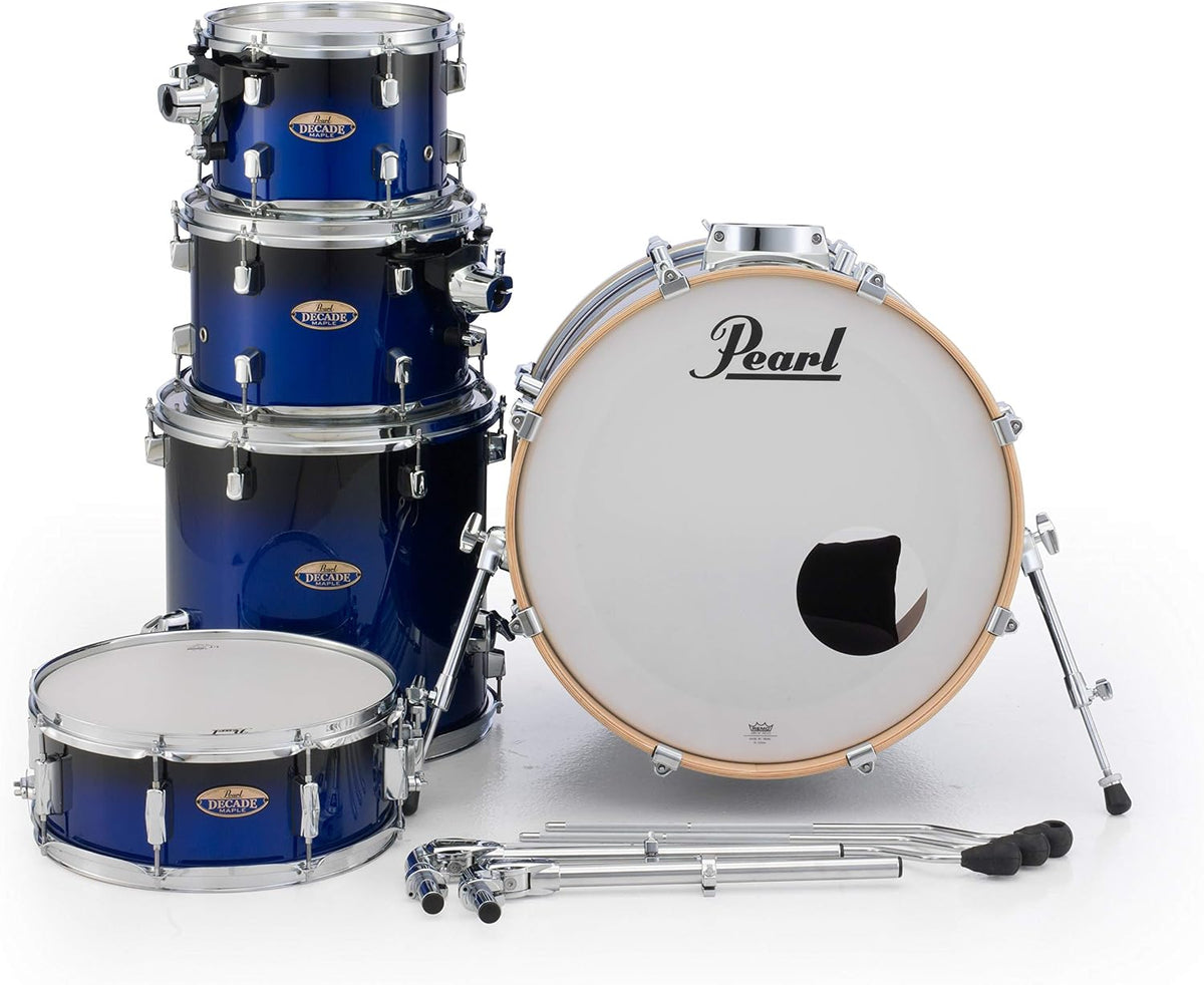 Pearl Decade Maple DMP905P/C 5-piece Shell Pack with Snare Drum - Gloss Kobalt Fade Lacquer