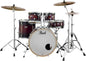 Pearl Decade DMP925SP/C261 5 Piece Drum Shell Pack, Gloss Deep Redburst