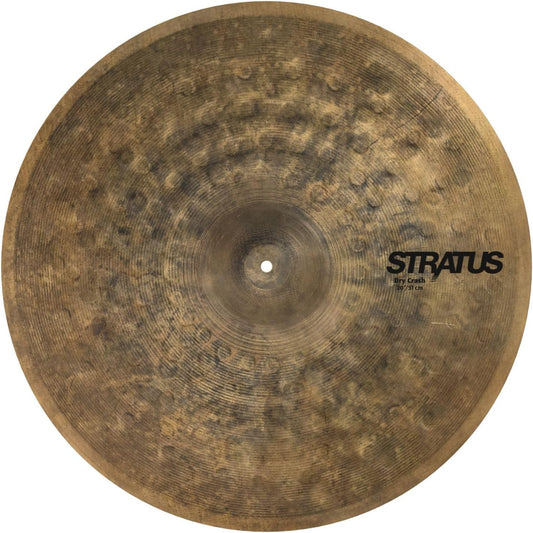 Sabian Stratus 20 Inch Dry Crash Cymbal l B20 Bronze Alloy l 80% Copper - 20% Tin l Made in Canada l Model SD2006