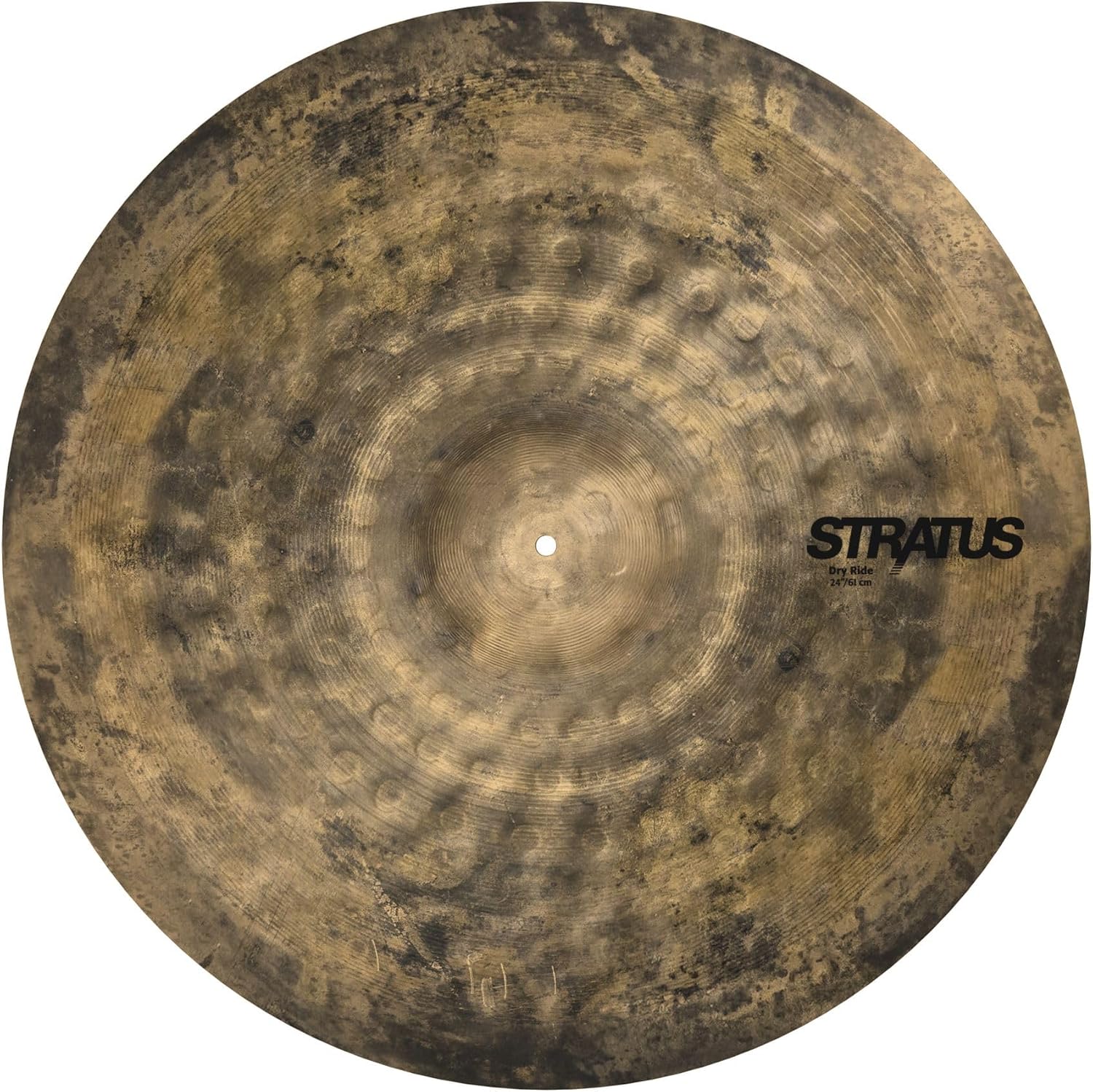 Sabian Stratus 24 Inch Dry Ride Cymbal l B20 Bronze Alloy l 80% Copper - 20% Tin l Made in Canada l Model SD2410