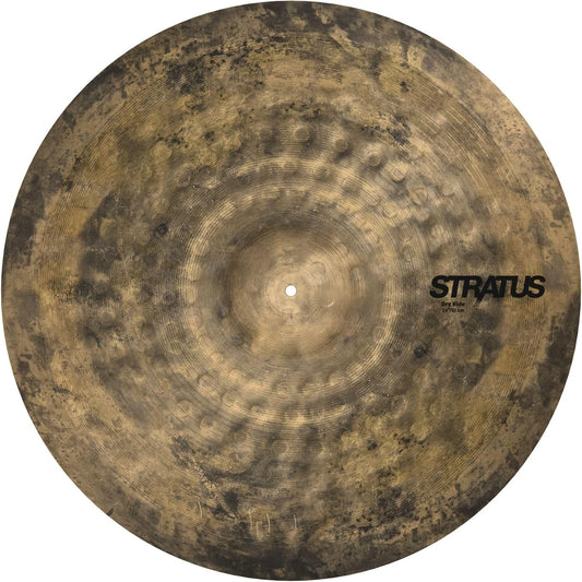 Sabian Stratus 24 Inch Dry Ride Cymbal l B20 Bronze Alloy l 80% Copper - 20% Tin l Made in Canada l Model SD2410