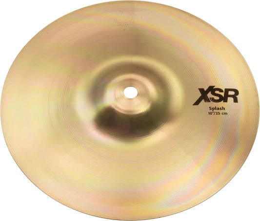 Sabian XSR 10 Inch Splash Cymbal l Brilliant Finish l B20 Bronze Alloy l 80% Copper - 20% Tin l Made in Canada l Model XSR1005B