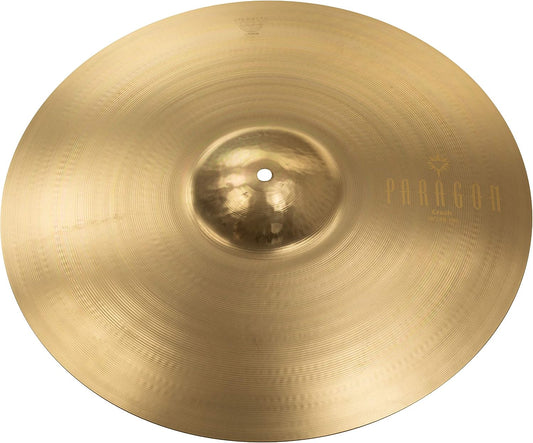 Sabian Paragon 19 Inch Crash Cymbal l Brilliant Finish l B20 Bronze Alloy l 80% Copper - 20% Tin l Made in Canada l Model NP1908B