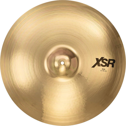 Sabian XSR 22 Inch Ride Cymbal l Brilliant Finish l B20 Bronze Alloy l 80% Copper - 20% Tin l Made in Canada l Model XSR2212B