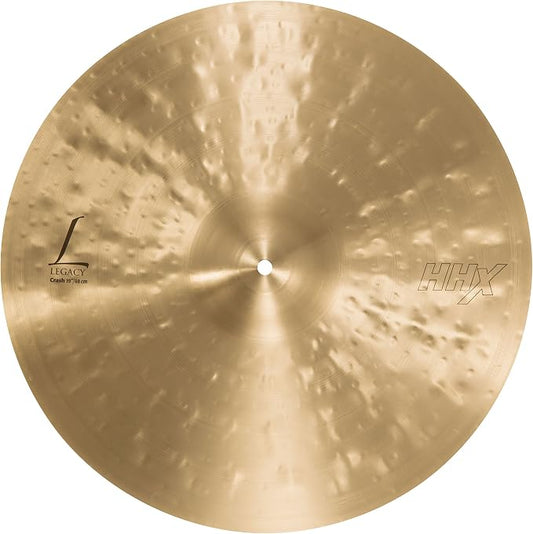 Sabian HHX 19 Inch Legacy Crash Cymbal l B20 Bronze Alloy l 80% Copper - 20% Tin l Made in Canada l Model 11906XLN