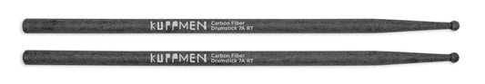 Kuppmen 7A Round Tip Carbon Fiber Drum Sticks l Model CFDS7A RT