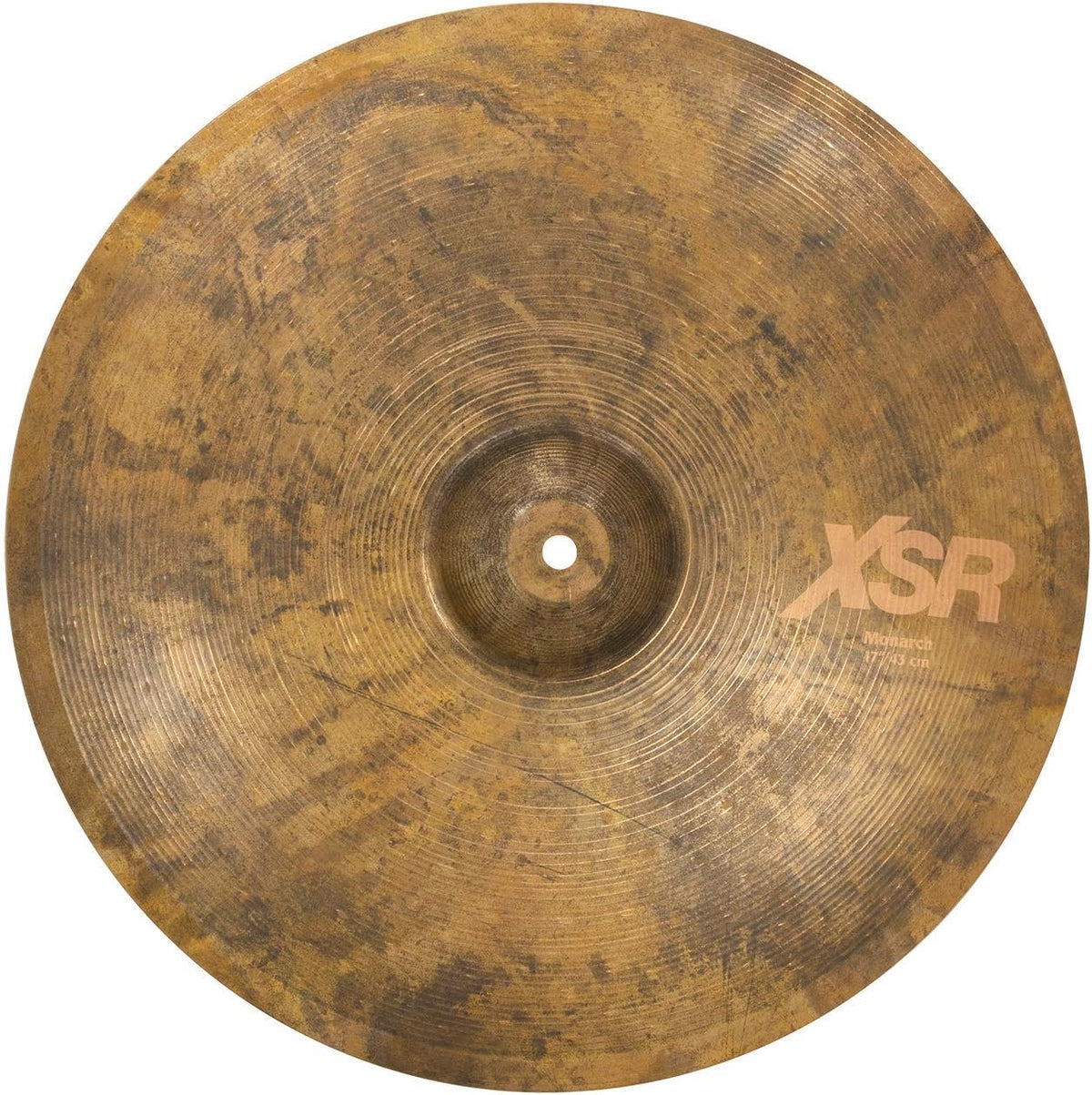 Sabian XSR 17 Inch Monarch Crash Cymbal l B20 Bronze Alloy l 80% Copper - 20% Tin l Made in Canada l Model XSR1780M
