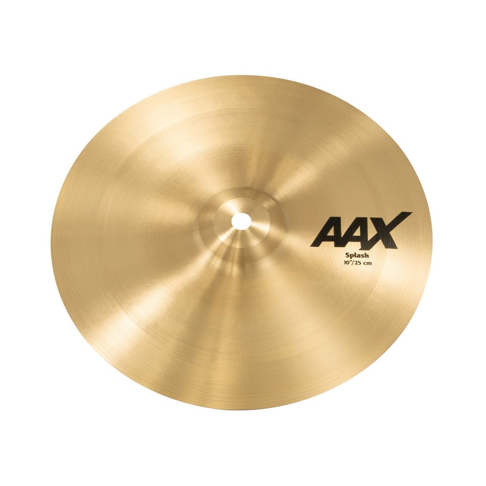 Sabian AAX 10 Inch Splash Cymbal l B20 Bronze Alloy l 80% Copper - 20% Tin l Made in Canada l Model 21005X